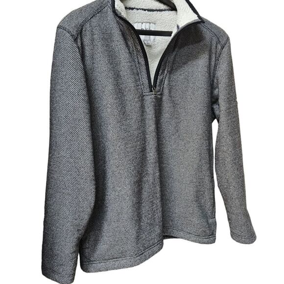 ORVIS Men's Thick & Warm 1/2 Zip-upβSherpa Outdoor Pullover - Picture 5 of 13